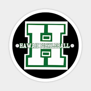 Varsity Hawaii Pickleball Letter Magnet